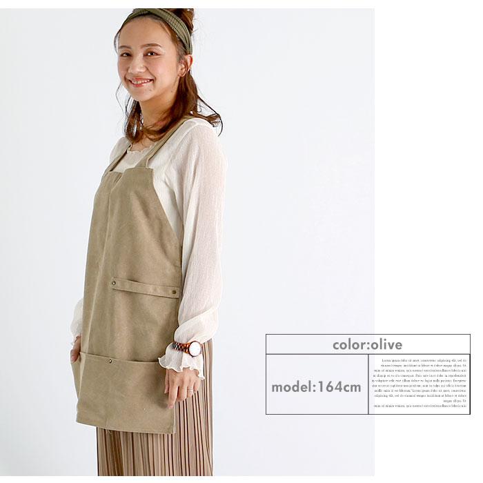 ☆ グレー エプロン おしゃれ 通販 メンズ ナチュラル 男女兼用 厚手 20オンス バッククロス カフェエプロン DIY ワークエプロン 普段使い | ブランド登録なし | 04