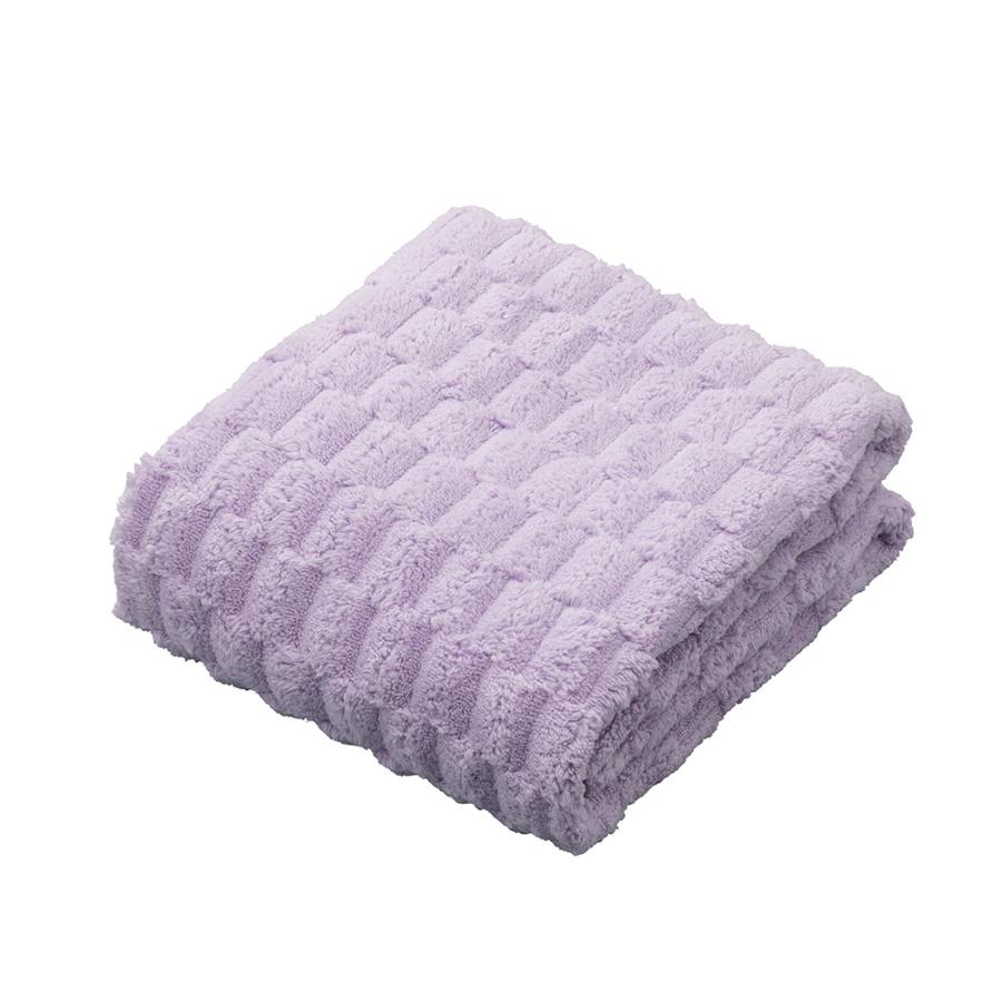 ☆ パープル カラリポコ ヘアドライタオル カラリ マイクロファイバー