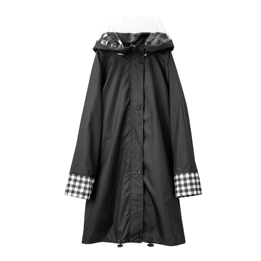 ☆ 25285.ブロックチェック レインコート 自転車 レディース レインポンチョ Chou Chou Poche かわいい おしゃれ レインウェア シュシュポ | ブランド登録なし