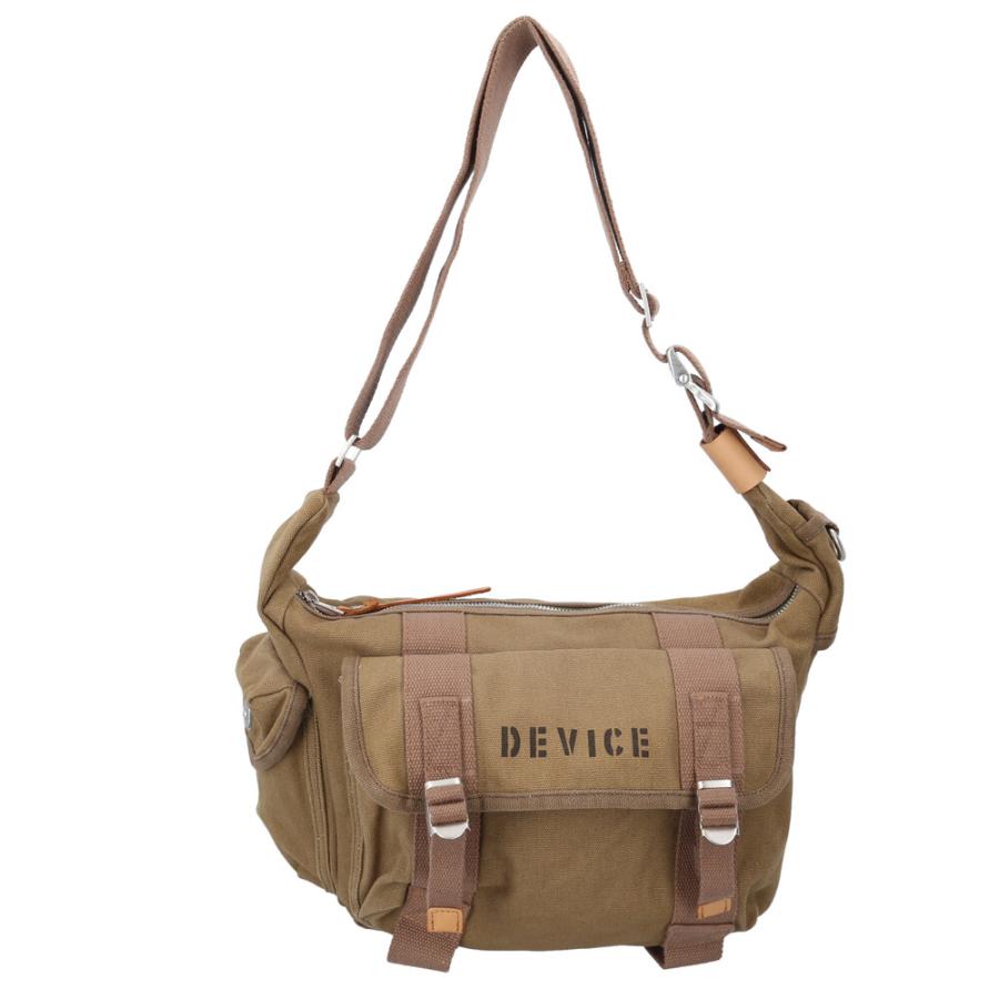 ☆ カーキ DEVICE Cargo ショルダーバッグ トップハウス ミリタリー