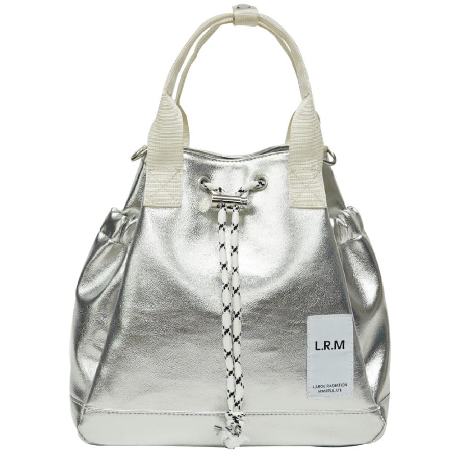 ☆ シルバー パラコード巾着2WAY手提げショルダー L.R.M バッグ CMK