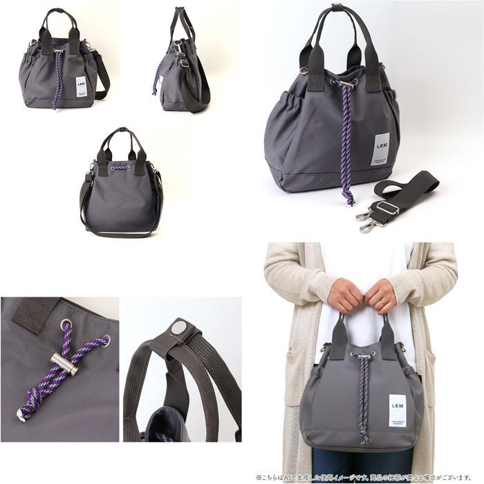 ☆ シルバー パラコード巾着2WAY手提げショルダー L.R.M バッグ CMK