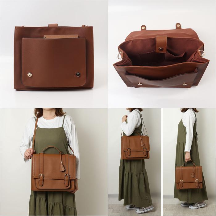 ☆ キャメル 角シボ3WAYサッチェルリュック サッチェルバッグ ☆ キャメル 角シボ3WAYサッチェルリュック サッチェルバッグ