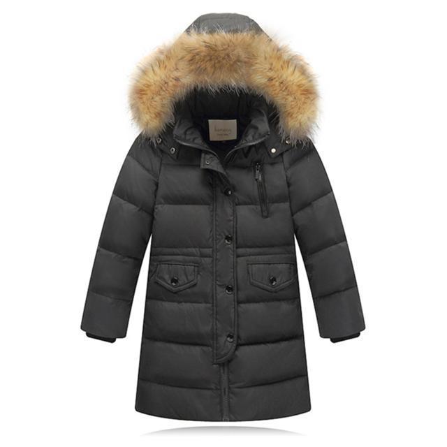 ☆ ブラック ☆ 120CM ダウンコート キッズ 女 通販 ダウンジャケット  