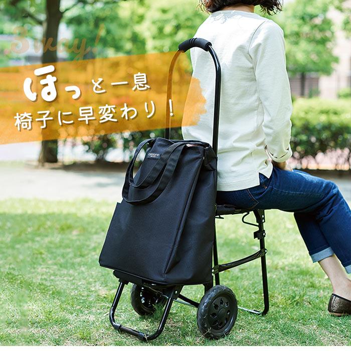 ☆ ブレイクブラック ショッピングカート 折りたたみ 通販