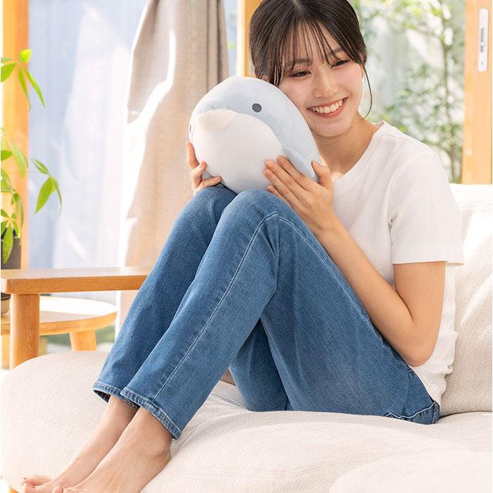 ☆ イルカ クールボルスター りぶはあと Liv Heart 抱き枕 抱きまくら