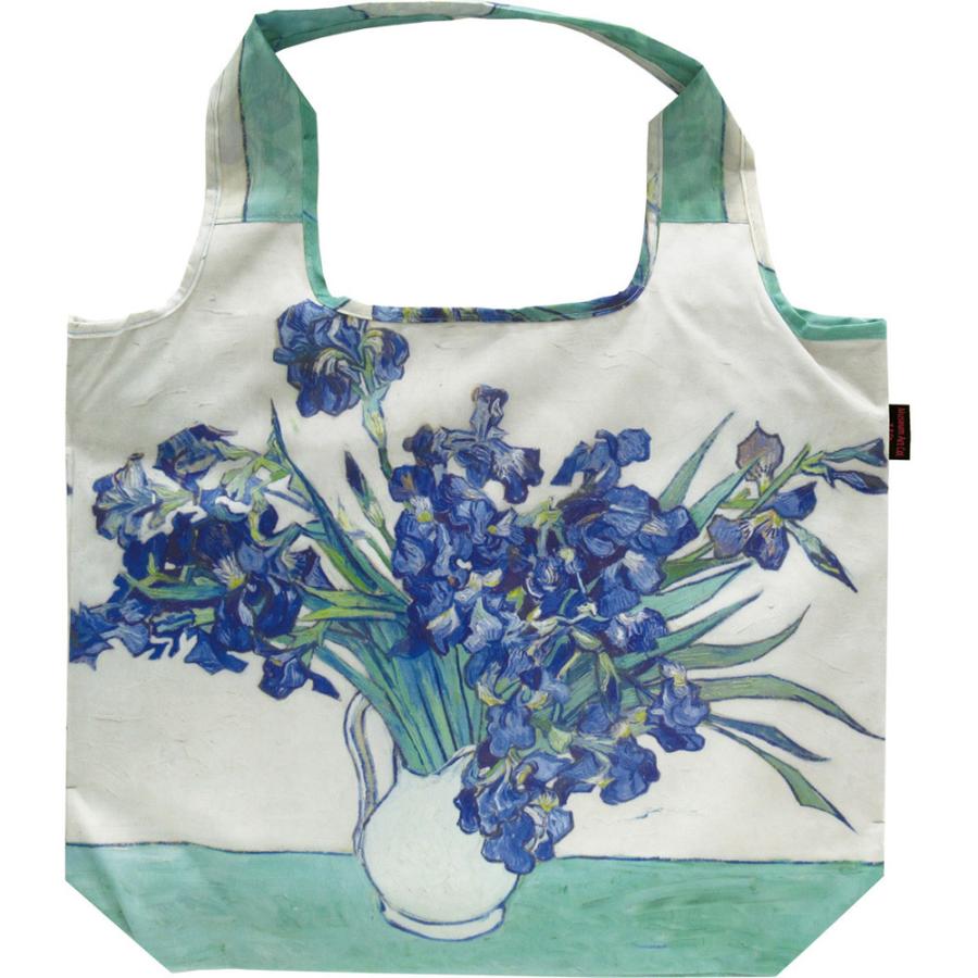 ☆ ゴッホ/アイリスの花瓶 名画 クーラーエコバッグ エコバッグ