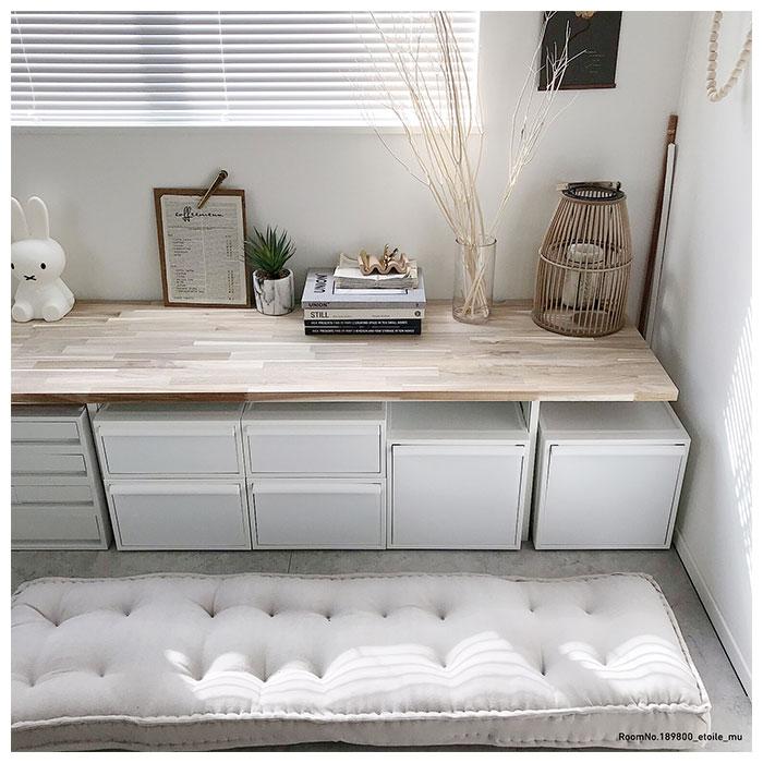 ★ オールホワイト ★ like-it クローゼットシステムセット M 3個組 収納ケース 引き出し クローゼットシステム  M 3個組 ライクイット | ブランド登録なし | 04