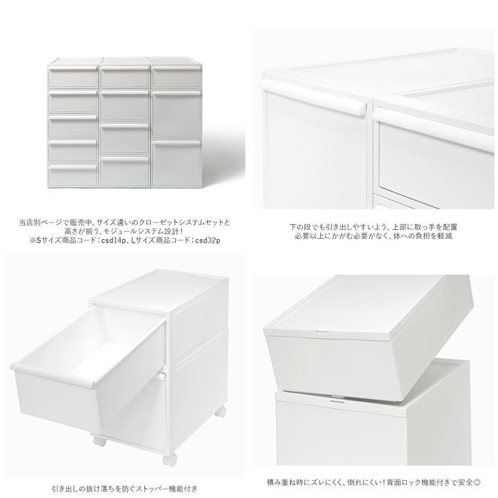 ライクイット クローゼットシステム M 3個組 ベージュ Amazon｜ライクイット (like-it) 収納ボックス クローゼット