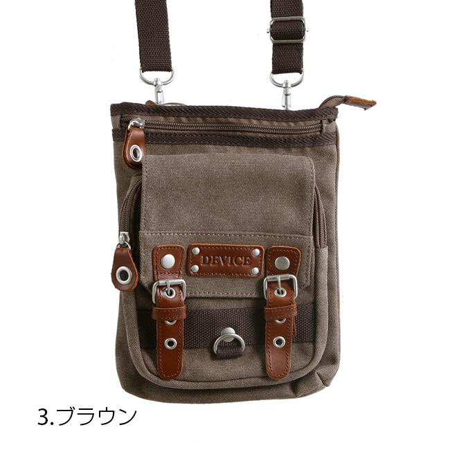 ☆ 3.ブラウン キャンバー DEVICE ボディバッグ メガ ヒップバッグ バッグ 定番 キャンバス シザーバッグ チョークバッグ 7インチタブレッ |  | 07