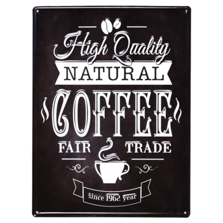 ☆ 156383.コーヒーBK ブリキ看板 レトロ 通販 アンティーク調