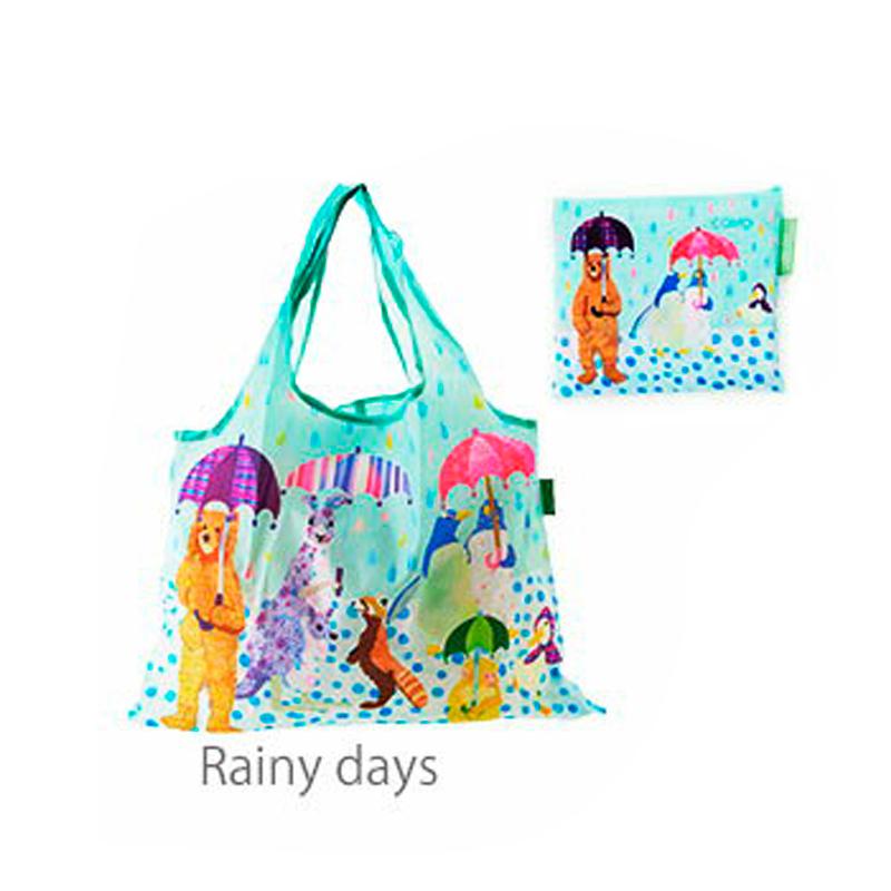 ☆ Rainydays エコバッグ おしゃれ 折りたたみ デザイナーズジャパン  