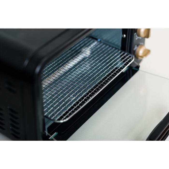 ☆ ブラック moz オーブントースター モズ EF-LC31 トースター 2枚