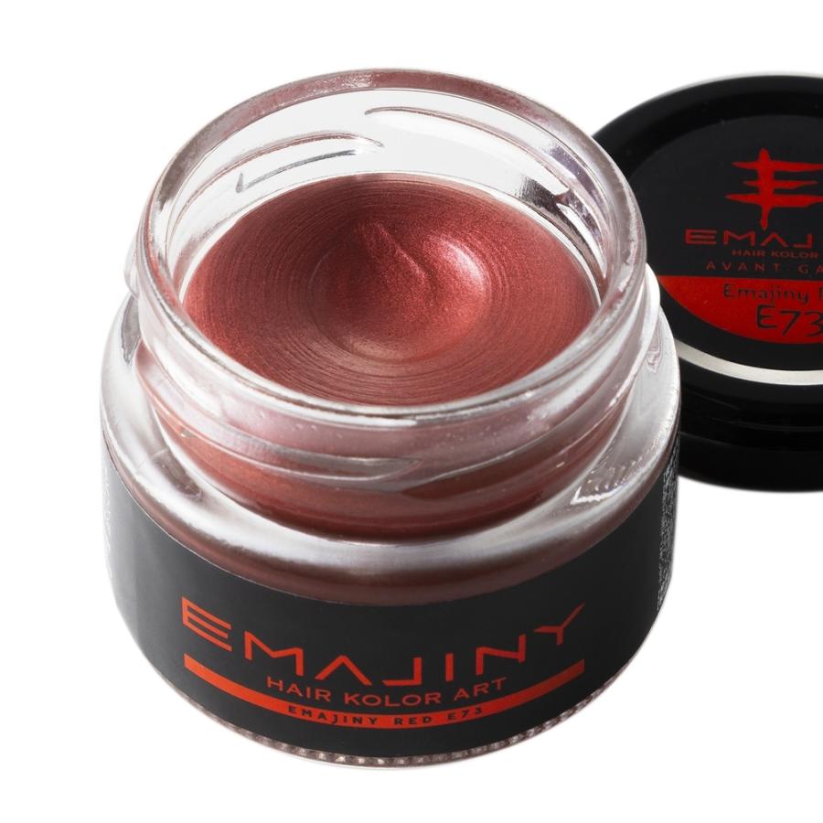 ☆ EmajinyRedE73 カラーワックス 日本製 エマジニー ヘアカラー