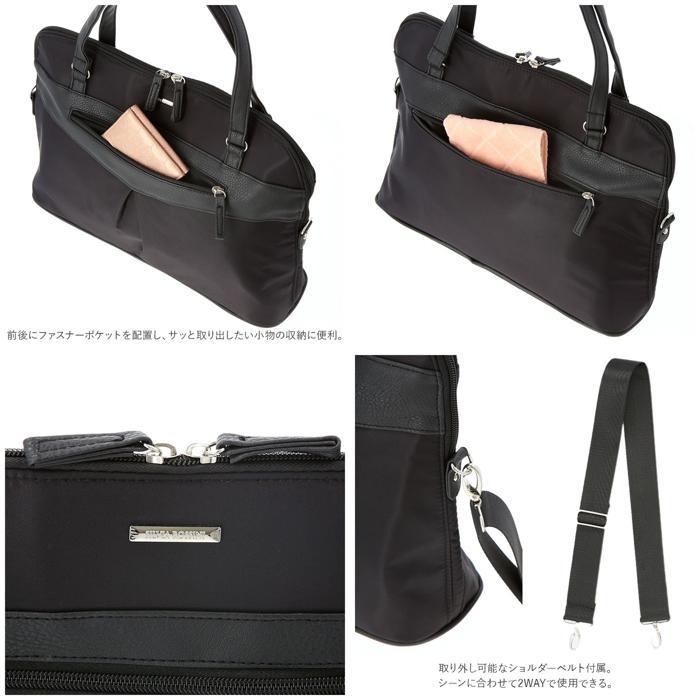 ☆ グレージュ ESCA 軽量 2wayビジネスバッグ ビジネスバッグ