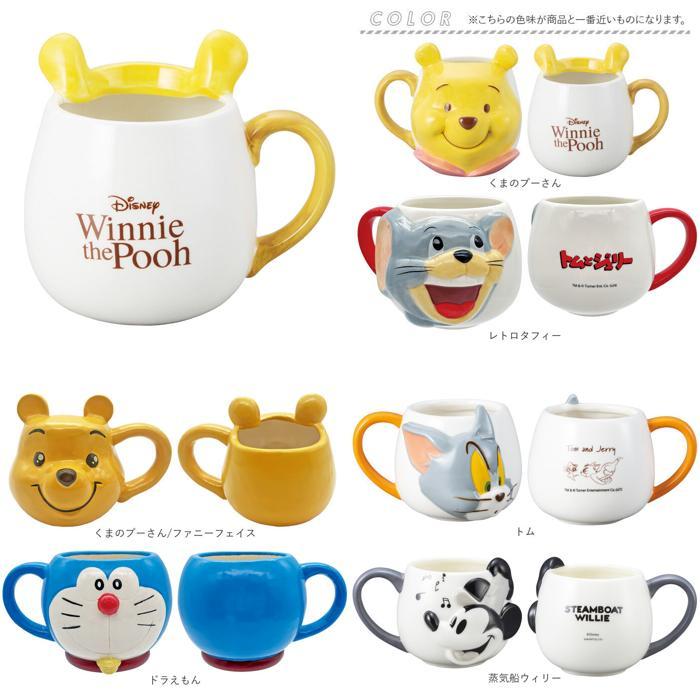 ☆ ドラえもん キャラクター フェイスマグ マグカップ 可愛い マグ