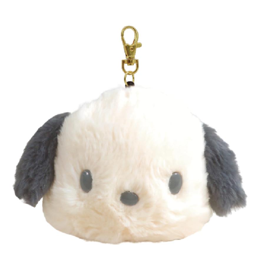 ☆ ポチャッコ キャラクター フェイス パスケース 定期入れ ぬいぐるみ