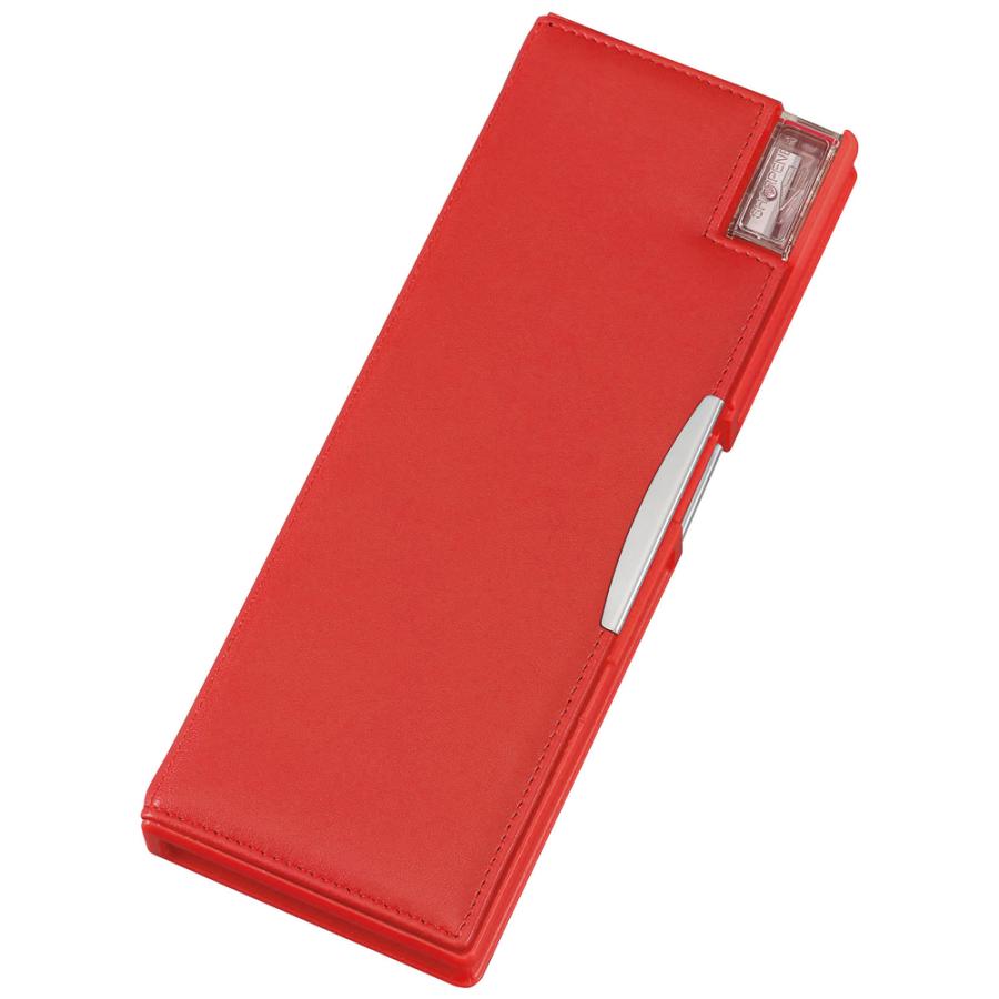 ペンケース 筆箱 赤 レッド レザーラボラトリー Leather Laboratory 本革 レザーペンケース 筆箱