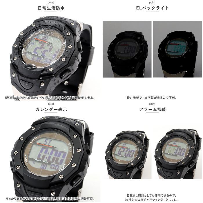 ☆ シルバー フォルミア FORMIA デジタルウオッチ 腕時計 メンズ