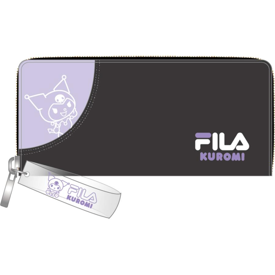 ☆ クロミポケットBK FILAxSANRIO 長財布 サンリオ sanrio フィラ FILA 