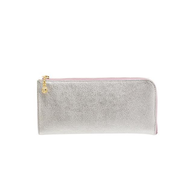 ☆ 92.シルバー アルカン 財布 長財布 L字 レディース 女性用 おしゃれ 