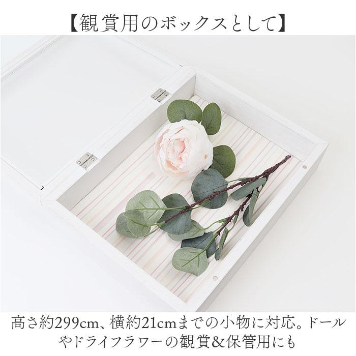 ☆ ブラウン フロントオープンBOX A4 アートフレーム 万丈 ボックス