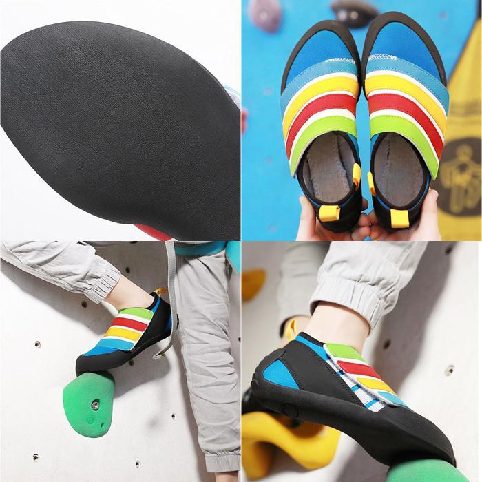 ☆ ブルー 39サイズ（24cm） クライミングシューズ キッズ 