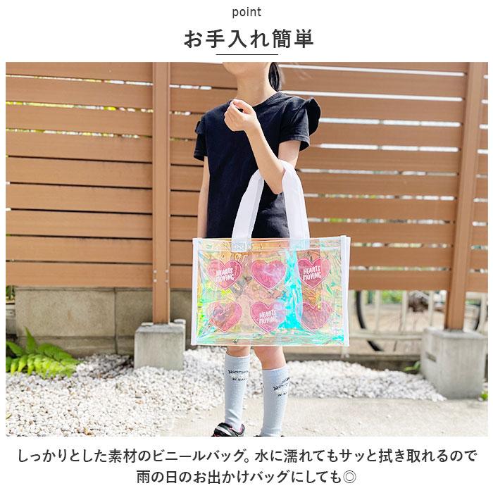 ☆ ハートピンク2 トート型 プールバッグ 女の子 ビーチバッグ ☆ ハートピンク2 トート型 プールバッグ 女の子 ビーチバッグ