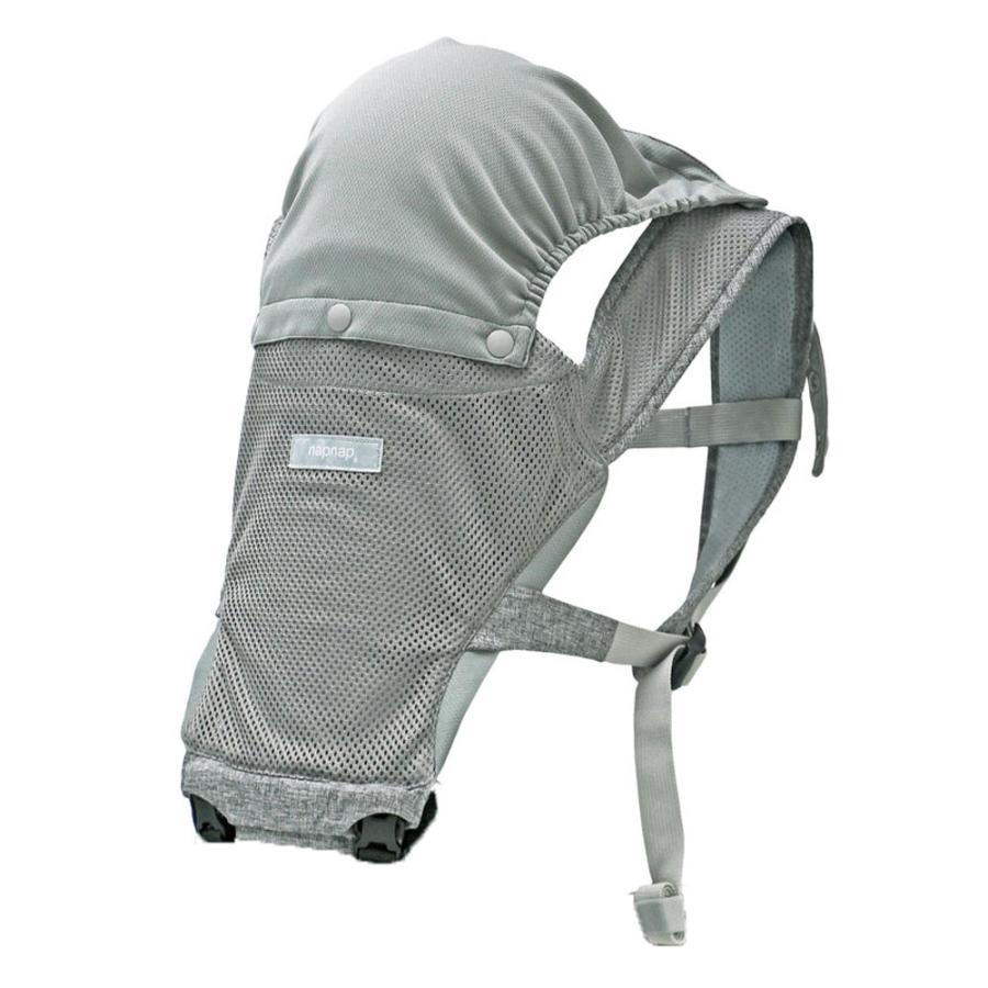 napnap tran メランジグレー ダブルショルダー