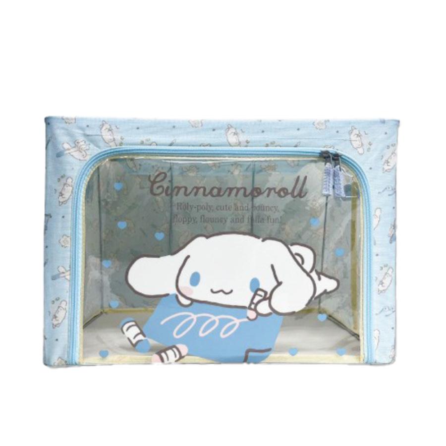 シナモロール 前開き収納ボックス シナモロール 前開き収納ボックス シナモロール 前開き収納