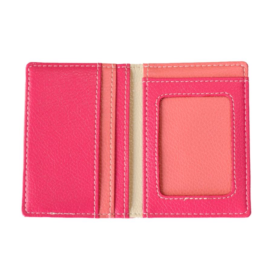 ☆ ピンクxマゼンダ アイクレバー パスケース 通販 定期入れ メンズ