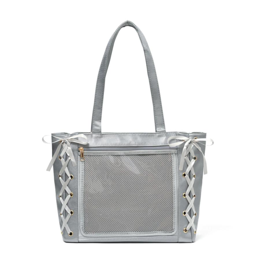 ☆ Bタイプ×グレー 痛バッグ レディース トートバッグ かわいい