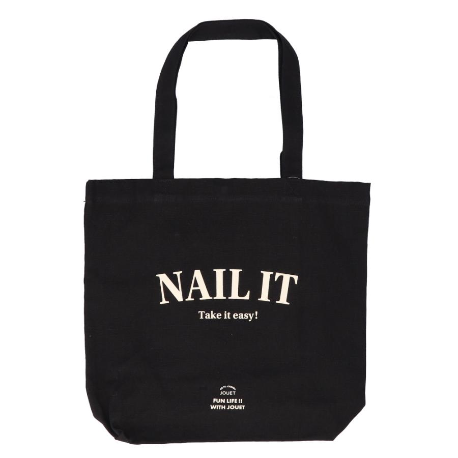 ☆BLACK☆ごきげんロゴ A4トート JOUET ジョエット トートバッグ J6491 ごきげんロゴ A4 トートバック キャンバストートバッグ