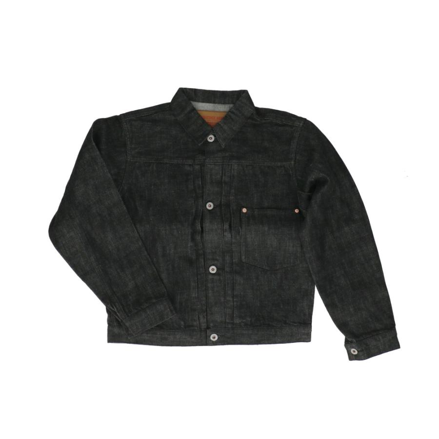 ☆ ブラック サイズ44 デニムジャケット 大戦モデル ラベルあり デニム