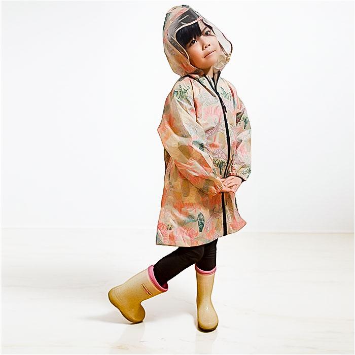 レオパードポンチョ　38サイズ レオパードポンチョ 38サイズ BABYDOLL 子供服 ポンチョ ヒョウ