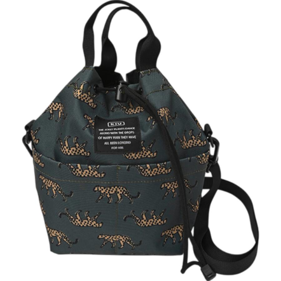 バッグ Kiyo ☆ 175.レオパード KiU キウ 600D ポケッタフルミニバッグ K438