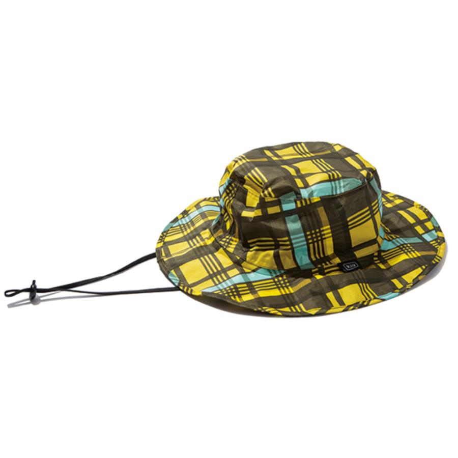 K85 212 チェックｙｅ レインハット レディース 防水 通販 メンズ 自転車 サファリハット おしゃれ ブランド キウ 撥水 はっ水加工 Uv 定番