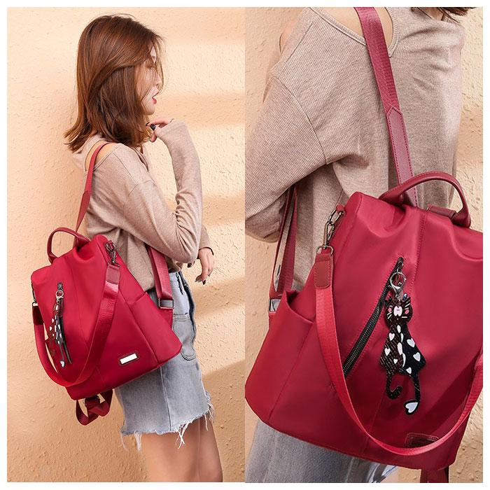 鞄　いたがき　2WAYバッグ　ショルダー　リュック　赤　レッド マルチポシェット 2way｜いたがきの赤｜鞄いたがき（ITAGAKI）