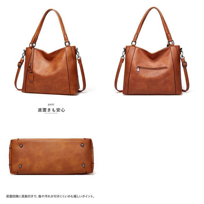 ☆ ブラウン トートバッグ kbag33 レディース 通勤 大きめ A4 トート