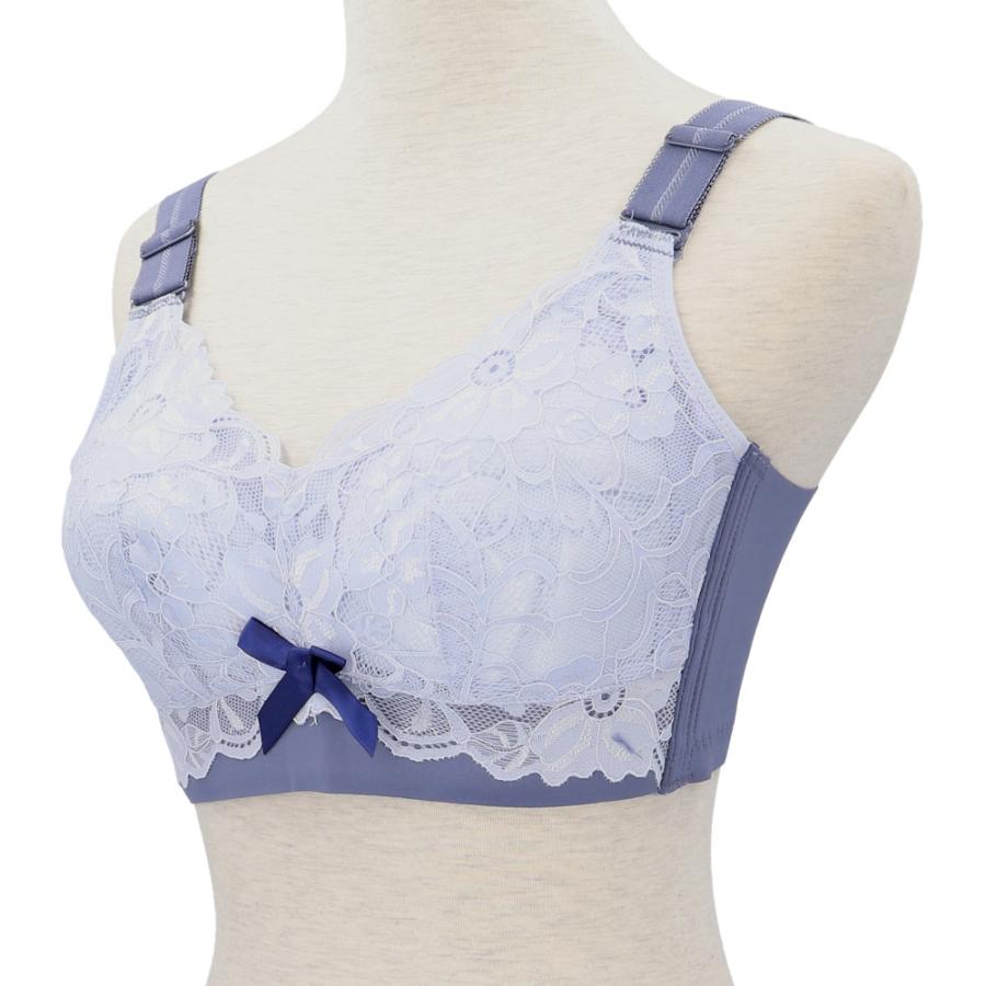 ☆カラー２☆85C☆小さく見せる ブラジャー kbr901 小さく見せるブラ ブラジャー スマートブラ ブラ 小さく 見せる 小さく見せる