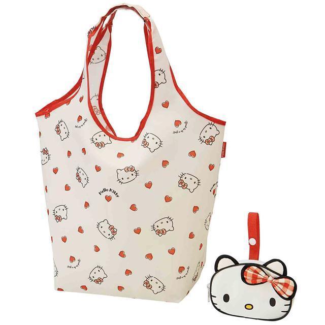 ☆ ハローキティ エコバッグ 折りたたみ キャラクター 通販 コンパクト