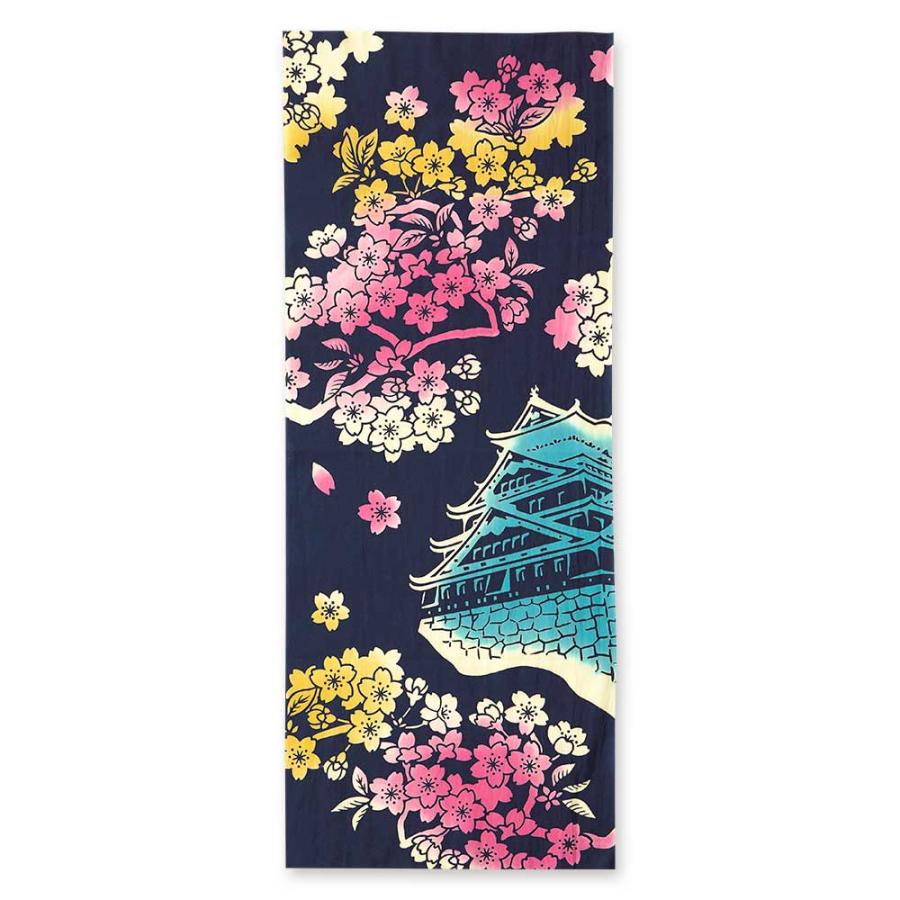 ☆ 城下の桜 kenema 手ぬぐい 季節 けねま てぬぐい ☆ 城下の桜 kenema 手ぬぐい 季節 けねま てぬぐい