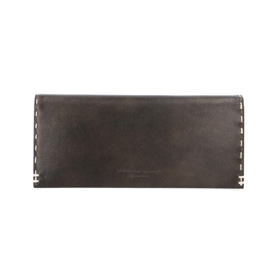 ☆ ブラック/ホワイト KATHARINE HAMNETT 束入れ 490-58706 katharine  