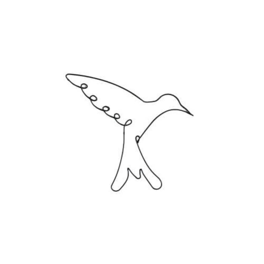 ☆ ブラック アイアン ウォールアクセント トリ ワイヤーアート