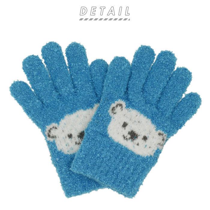 ☆ トイプードルIV 手袋 キッズ 通販 15〜17cm 5本指手袋 5本指 5本