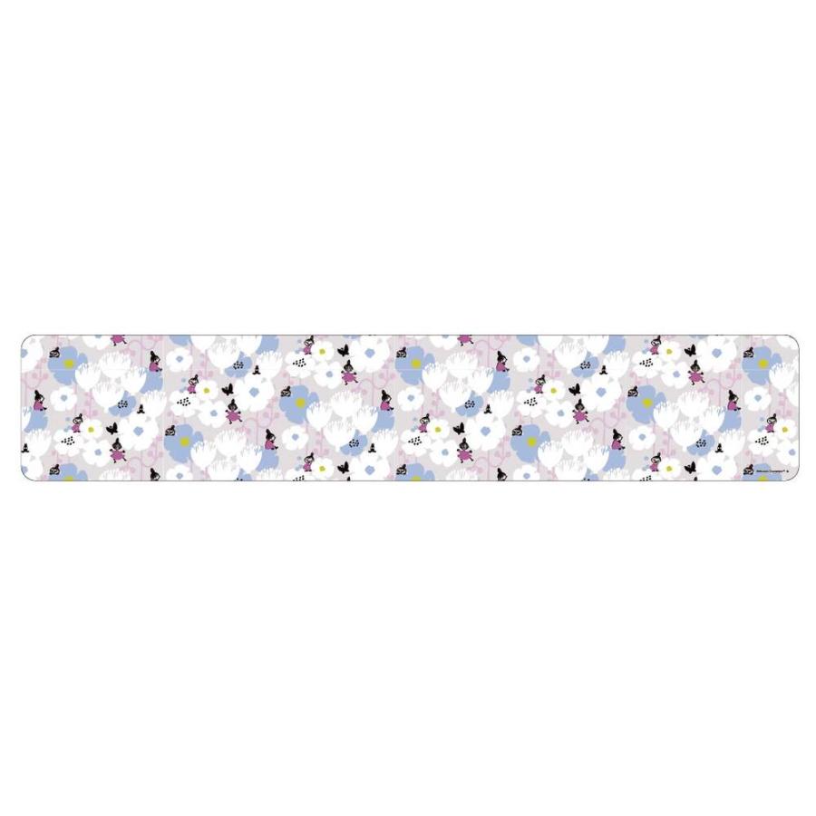☆ ムーミンKUKKIAフラワーズ ☆ キャラクターPVCキッチンマット 45×240cm キッチンマット 拭ける キャラクター（Yahoo!・BACKYARD FAMILY 雑貨タウン）