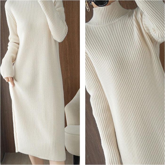 ☆ アイボリー ニットワンピース konepiece52 レディース タイト