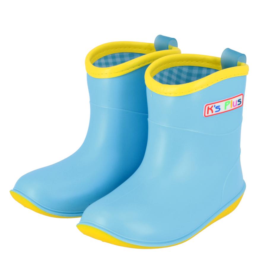 ☆SAX☆16cm レインブーツ キッズ ショート キッズレインブーツ レインシューズ キッズレインシューズ 子供靴 長靴 雨靴 Ks Plus