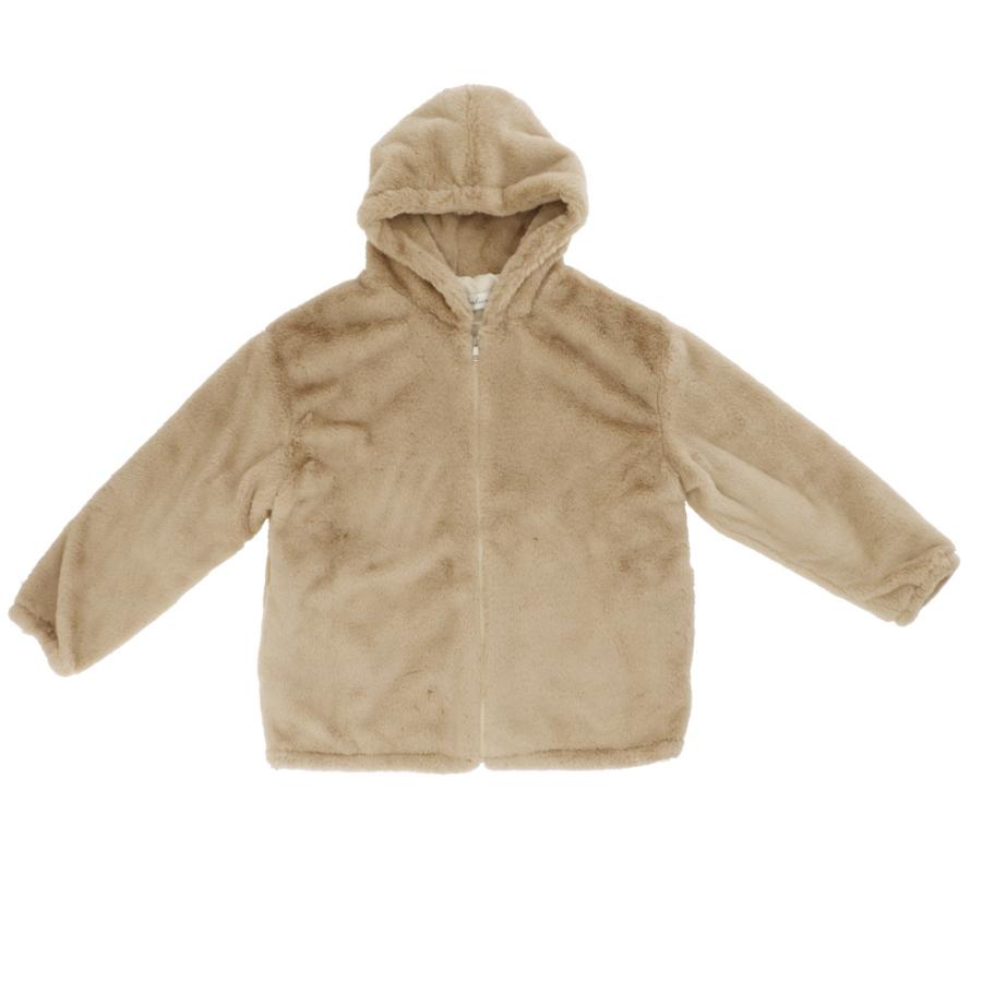 ☆ ベージュ×フード付き Sサイズ コート レディース 秋冬 ktop53