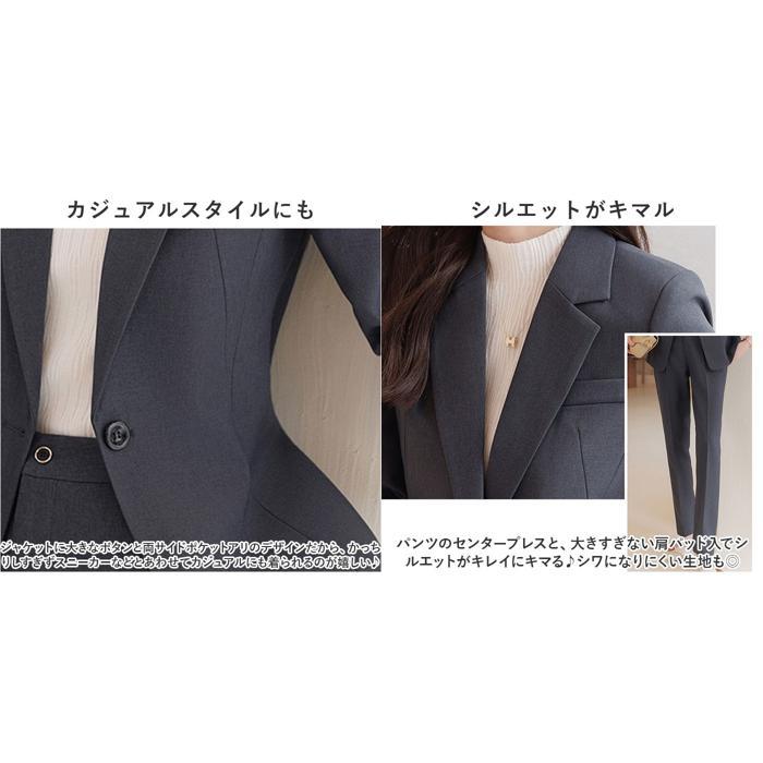 ☆ グレー XLサイズ ビジネススーツ レディース lybs11143 パンツ